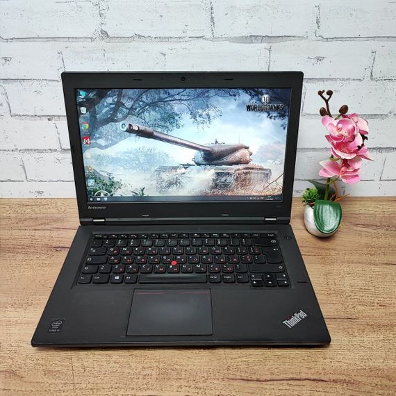 Ноутбук Б-класс Lenovo ThinkPad L440 / 14" (1366x768) TN / Intel Core i5-4300M (2 (4) ядра по 2.6 - 3.3 GHz) / 8 GB DDR3 / 128 GB SSD / Intel HD Graphics 4600 / WebCam б/у | Зображення 1