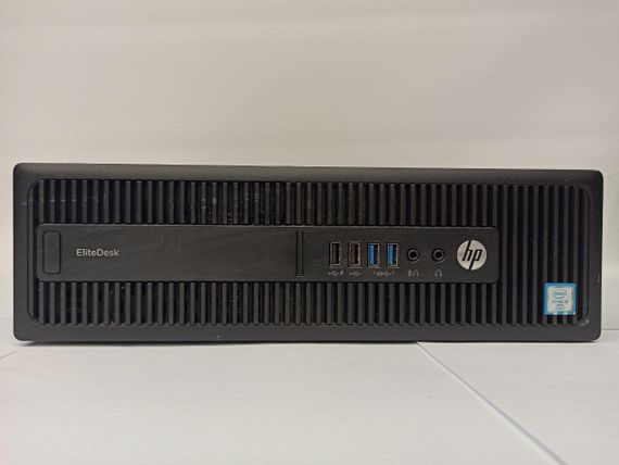 Комп'ютер HP EliteDesk 800 G2 SFF / Intel Core i5-6600 (4 ядра по 3.3 - 3.9 GHz) / 8 GB DDR4 / 256 GB SSD / Intel HD Graphics 530 / USB 3 б/в | Зображення 1