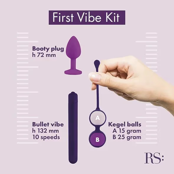 Набір секс-іграшок FeelzToys RS Essentials First Vibe Kit Sex Aura | Зображення 4
