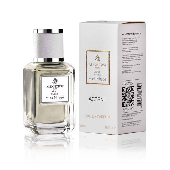 Парфумована вода унісекс Alex Horse Musk Mirage ACCENT  50 ml AA-041