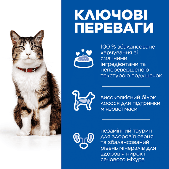 Hill's SP Adult Culinary Creations Сухий корм для дорослих котів, із лососем та морквою, 10 кг | Зображення 1