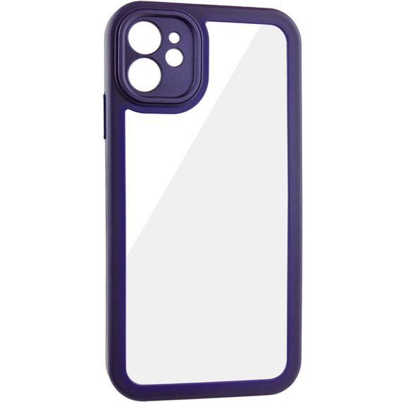 TPU чехол Transparent + Colour 1,5mm для Apple iPhone 11 (6.1") | Зображення 2