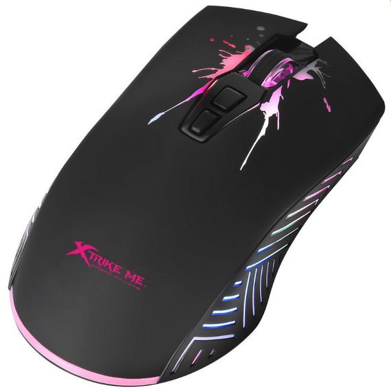 Игровая мышь компьютерная XTRIKE ME GM-215 для геймеров с RGB подсветкой | Зображення 3