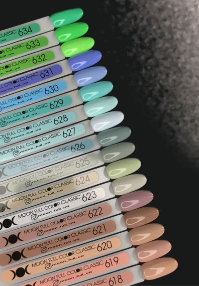 Гель-лак Moon Full Summer №626 сірий димчастий 8мл | Зображення 2