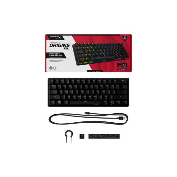Клавіатура HyperX Alloy Origins 60 Black (4P5N0AA) | Зображення 7