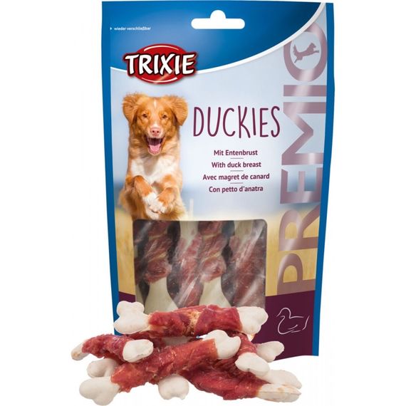 Ласощі для собак з качкою Trixie Premio Duckies, 100 гр | Зображення 2
