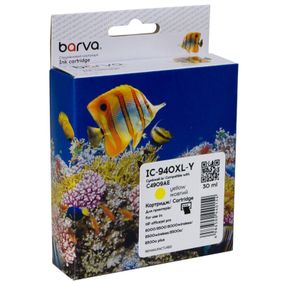 Картридж Barva HP 940XL (C4909AE) 1400 c, Yellow (IC-940XL-Y)