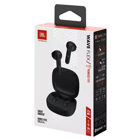 Гарнітура JBL WAVE FLEX Black (JBLWFLEXBLK) | Зображення 9