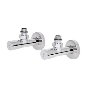 Комплект кранів Thermo Alliance Standart 1/2" НР для сушарки для рушників кутовий SF395W15