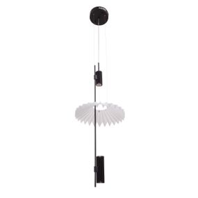 Люстра подвесная в спальню LED 21W WW+NW+CW WH BK (BR-01 665S/3)