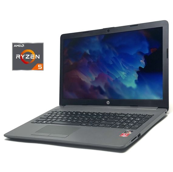 Ультрабук HP 255 G7 / 15.6" (1920x1080) TN / AMD Ryzen 5 2500U (4 (8) ядра по 2.0 - 3.6 GHz) / 8 GB DDR4 / 256 GB SSD / AMD Radeon Vega 8 Graphics / WebCam / Win 10 Home б/в