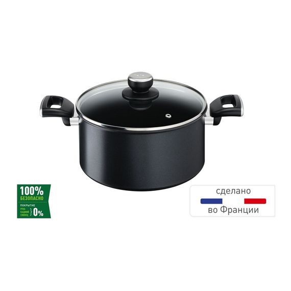 Каструля Tefal Unlimited 5,3 л Black (G2554672) | Зображення 5