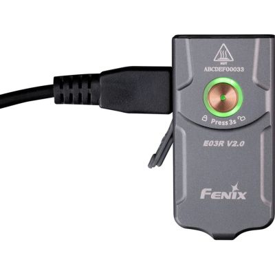 Фонарь Fenix E03R V2.0 Grey (E03RV20GR) | Зображення 8