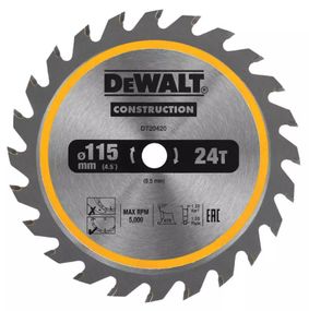 Диск пилковий DeWALT 115 х 9.5 мм (DT20420)