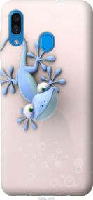 Чехол на Samsung Galaxy A30 2019 A305F Геккончик из пластика FCh_021751