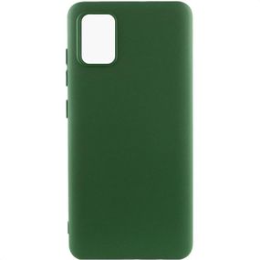Чохол Silicone Cover Ummi Lakshmi (AA) для Samsung Galaxy A31 Зелений / Dark green