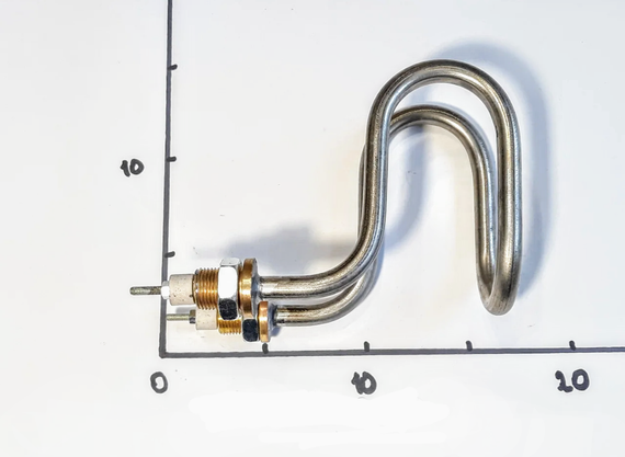 Тэн нержавейка 2000W D11 штуцер м18 водяной дистиляторный | Зображення 1