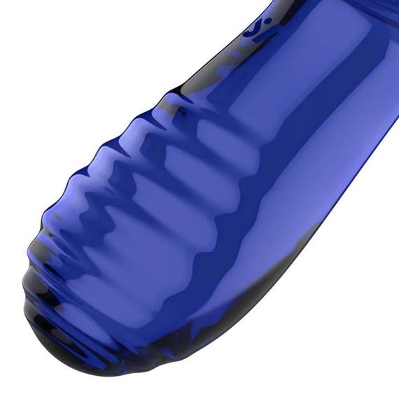 Фалоімітатор подвійний зі скла Satisfyer Double Crystal, синій sexstyle | Зображення 3