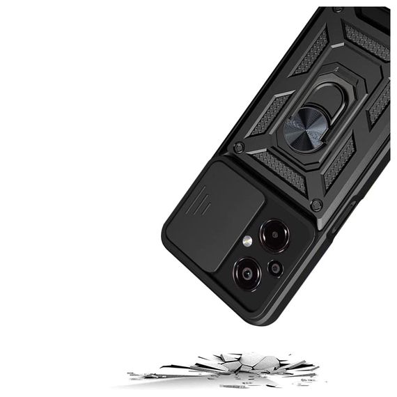 Чохол до мобільного телефона BeCover Military Poco M5 4G Black (709121) | Зображення 2