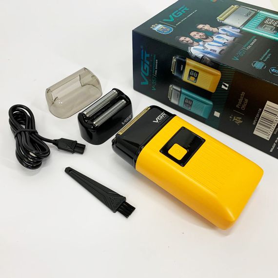 Мужская беспроводная электрическая бритва, Компактная электробритва мужская, Бритва для сухого бритья DP-25 | Зображення 6