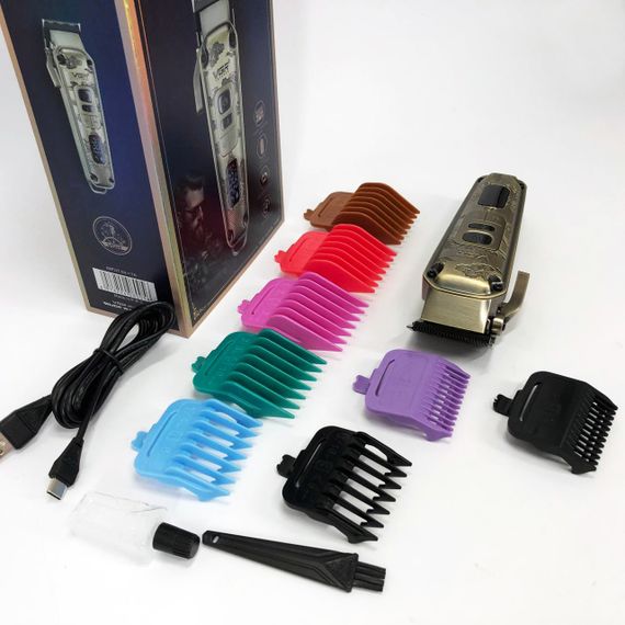 Аккумуляторная универсальная машинка для стрижки VGR V-005, Беспроводной триммер для стрижки и бритья XK-16 | Зображення 9