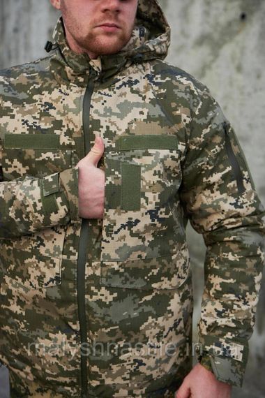 Куртка зимова піксель ЗСУ ріп-стоп | Зображення 4