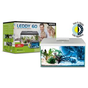 Акваріумний комплект Aquael Leddy Day Night з балкою прямий білий 54 л
