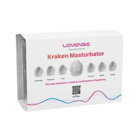 Набор мастурбаторов-яиц Lovense Kraken masturbator egg box, 6 штук, разная текстура Sex Aura