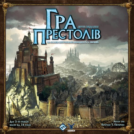 Настольная игра Игра престолов. Второе издание (A Game of Thrones: The Board Game Second Edition) укр.