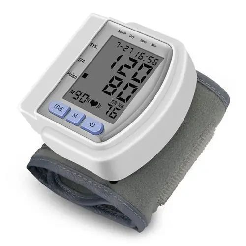 Автоматический тонометр для измерения давления пульса на запястье Blood Pressure Monitor CK-102S | Зображення 3
