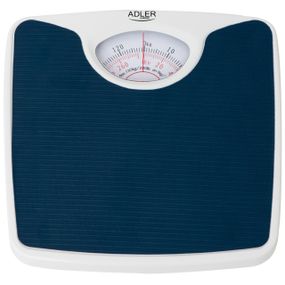 Ваги підлогові механічні Adler AD 8151 сині до 130 кг з класичною аналоговою шкалою