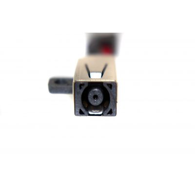 Разъем питания ноутбука с кабелем Dell PJ808 (4.5mm x 3.0mm + center pin), 7-pin, 7 см (A49094) | Зображення 1