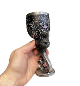 Бокал для вина 3D Кот