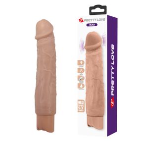 Реалістичний вібратор - Pretty Love Rufus Realistic Vibrating Dildo Flesh Sex Aura