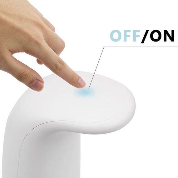 Сенсорный дозатор для жидкого мыла 250 мл, AUTO Foaming Soap Dispenser (MW-7) / Автоматический диспенсер для | Зображення 4