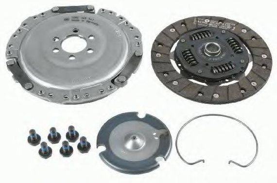 Зчеплення AUDI, SEAT, SKODA, VW (вир-во SACHS) SACHS 3000822601 на VW GOLF Mk III (1H1)