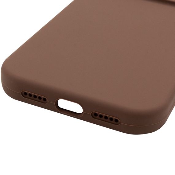 Чохол Silk Full Camera Protective (AA) NO LOGO для Apple iPhone 17 Pro / 18 Pro (6.3") Коричневий / Brown | Зображення 4