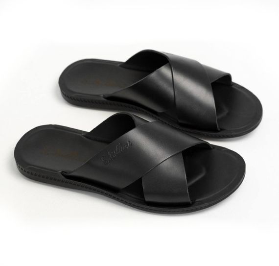 Чоловічі шкіряні шльопанці 40 42 43 розмір