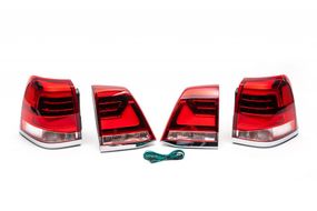 Задня оптика 2007-2015 V1 (дизайн ) для Toyota Land Cruiser 200