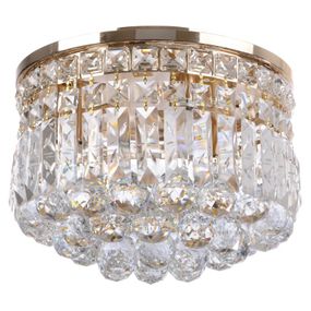 Люстра торт потолочная с подсветкой LED E14 40W Glass (BCL-613C/3)