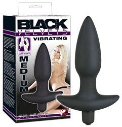 Анальная шишка средняя с вибрацией Sex Aura