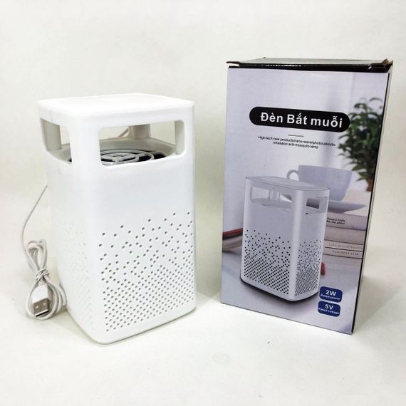 Лампа від комарів USB Bug Zapper Fly. Колір: білий PE-19
