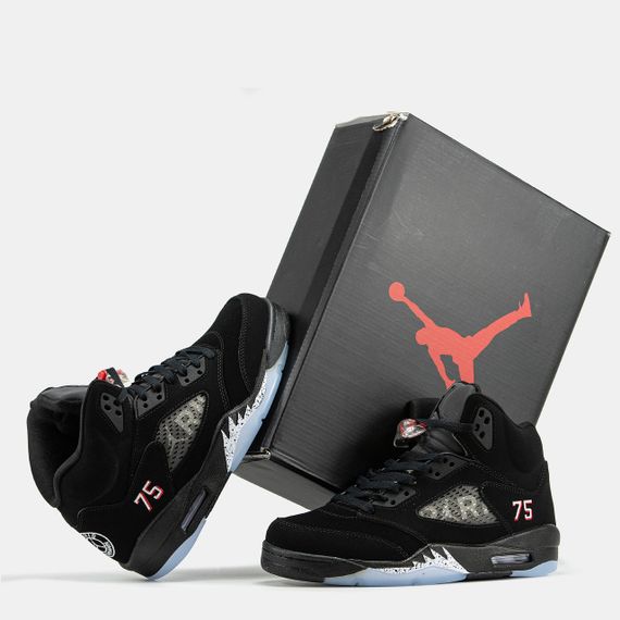 Кросівки Air Jordan 5 x PSG весна / літо / осінь 2075 | Зображення 9