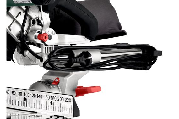 Пила торцовочная Metabo KGS 216 M с протяжкой, 1200Вт, диск 215мм, пропил 70/40мм, 13/4кг (613216000) | Зображення 9