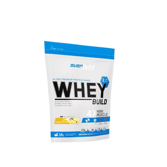 Протеїн Everbuild Nutrition Whey Protein Build 2.0 500 г, Vanilla