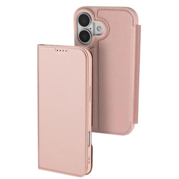 Чохол-книжка Dux Ducis з кишенею для візиток для Apple iPhone 17 (6.3") Синій Rose Gold