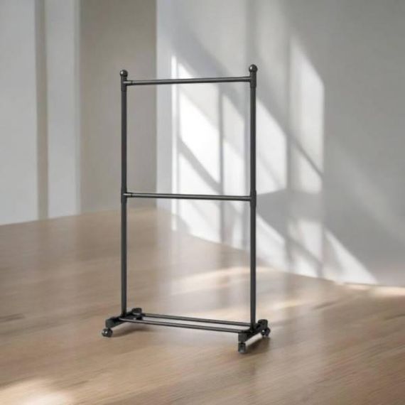 Вешалка для одежды Single Rod Hallstand Черная