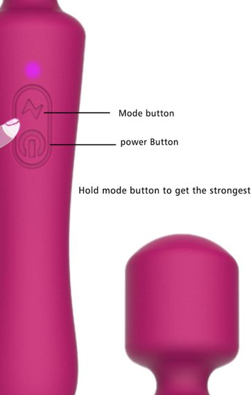 Вибромассажер  Lust 10 режимов вибрации цвет розовый sexstyle | Зображення 1