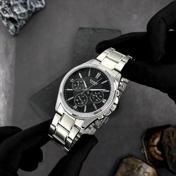 Чоловічий годинник Casio MTP-1375D-1A | Зображення 1