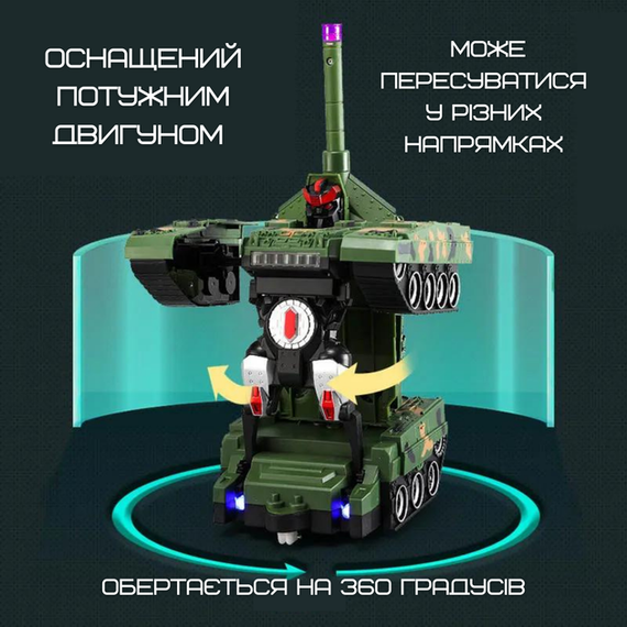 Дитяча іграшка Танк - трансформер Armored Car на радіокеруванні | Зображення 2